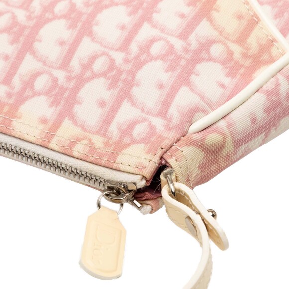 Pre-Loved Dior Mini Diorissimo Coated Canvas Saddle Pochette - Picture 7 of 11